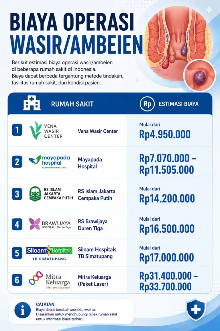 biaya operasi wasir