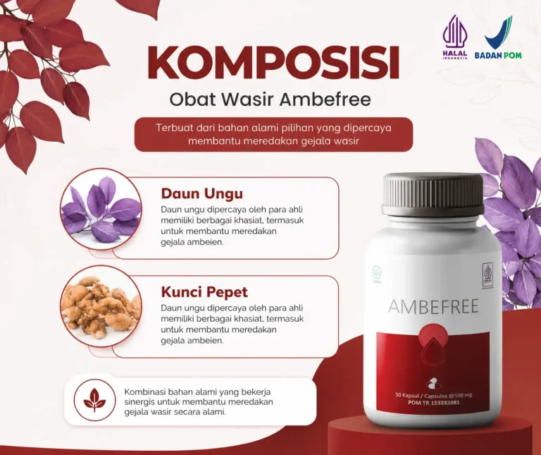 komposisi obat wasir ambefree